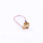 轉(zhuǎn)接線射頻線,IPEX轉(zhuǎn)SMA鍍金外螺內(nèi)孔,RG178,L=100mm,四件套——KHB(RG178)-100-28