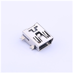 Micro-B 母座 臥貼----KH-MINI-SMT-5P-Cu