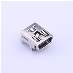 Micro-B 母座 彎插----KH-MINI-DIP90-5P-Cu