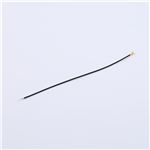 三代IPEX單頭跳線RG0.81黑線線長(zhǎng)90MM——KH-(RG0.81)-TX90-IPEX3-221