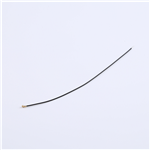 三代IPEX單頭跳線RG0.81黑線線長(zhǎng)120MM——KH-(RG0.81)-TX120-IPEX3-221
