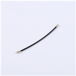 四代IPEX(雙頭)跳線  RG137黑線  線長(zhǎng)50MM——KH-137-TX50B-IPEX4