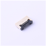 FFC/FPC連接器 > 間距:0.5mm P數:9P 翻蓋式 下接 >KH-FG0.5-H2.0-9PIN