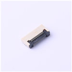FFC/FPC連接器 > 間距:0.5mm P數:13P 翻蓋式 下接 >KH-FG0.5-H2.0-13PIN