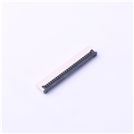 FFC/FPC連接器 > 間距:1mm P數(shù):25P 翻蓋式 下接 >KH-FG1.0-H2.0-25PIN