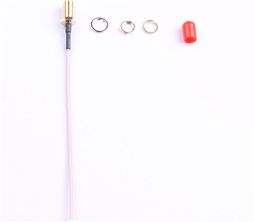 SMA鍍金外螺內孔，RG1.78線，L=120mm——KH-122-178SMA-120